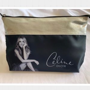 Celine Dion Nylon Pouch New Without Tags